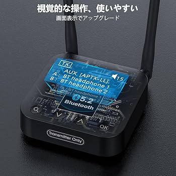 Amazon | 1Mii トランスミッター bluetooth テレビ